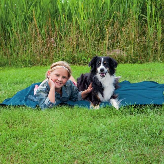 Trixie Trixie Insect Shield® Outdoor-Decke - Taupe - 70 x 50 cm – Anwendung