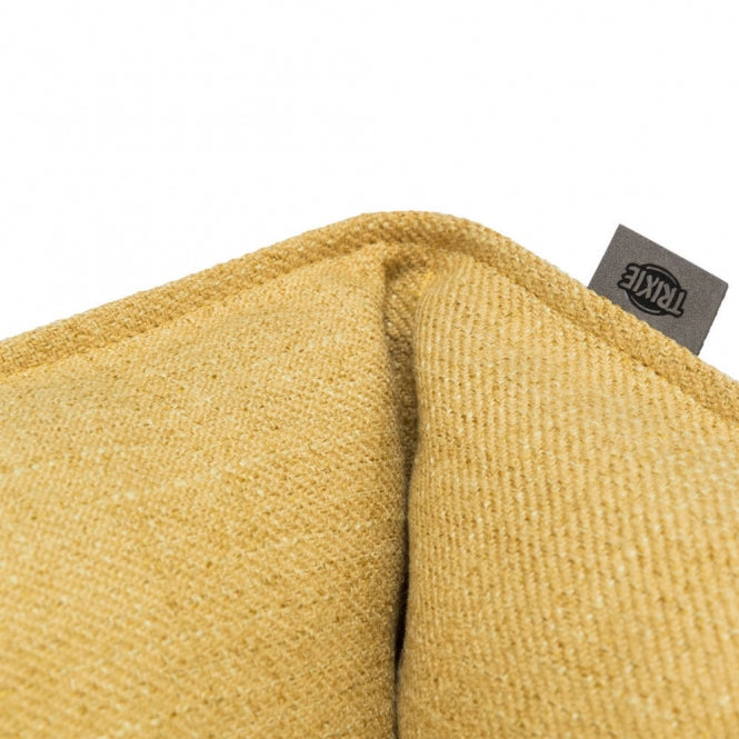 Trixie Trixie Bett Talis - gelb/dunkelgrau - 60 × 50 cm – Größenansicht