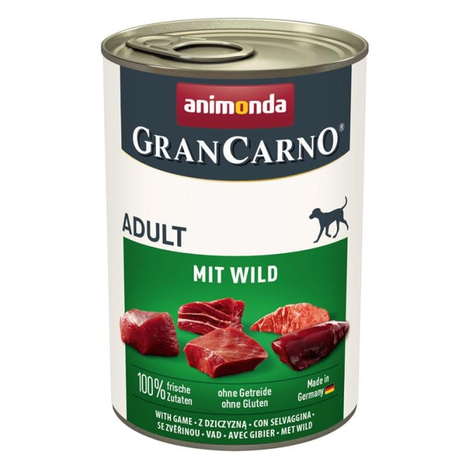 Animonda Animonda GranCarno Adult mit Wild - 800g – Vorderansicht