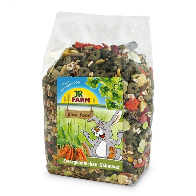 JR Farm JR Farm Zwergkaninchen-Schmaus - 1,2 kg – Vorderansicht