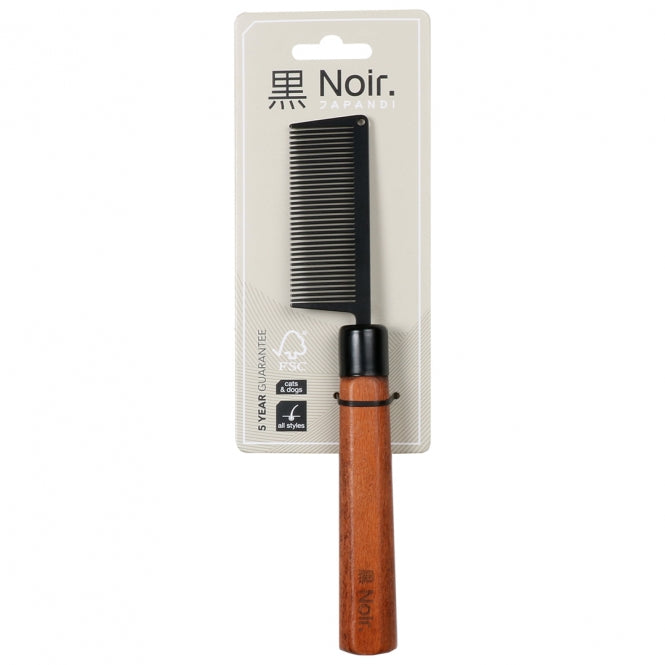 EBI EBI Noir Japandi Entwirrungskamm - 34 Zinken – Vorderansicht