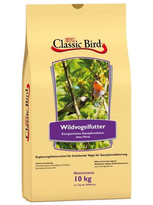 Classic Bird Classic Bird Wildvogelfutter ohne Hirse - 2,5 Kg – Vorderansicht
