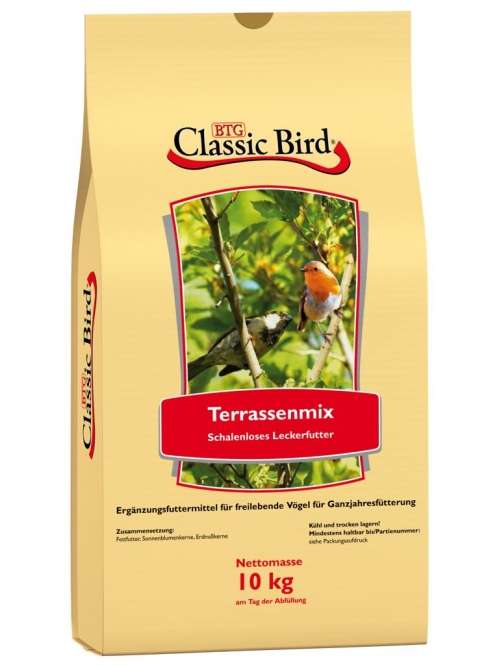 Classic Bird Classic Bird Terassenmix - 2,5 Kg – Vorderansicht