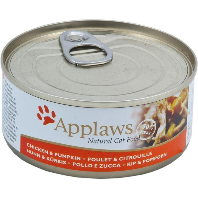 Applaws Applaws Cat Dose Hühnchenbrust & Kürbis 156g – Vorderansicht