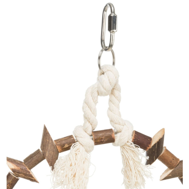 Trixie Trixie Naturholz-Schaukel - Groß – Detailansicht