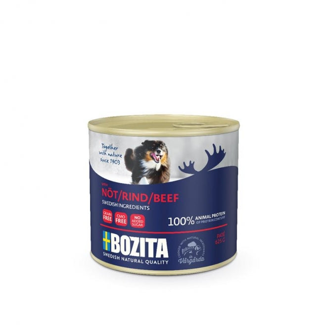 Bozita Bozita Dog Dose Pate Rind 625g – Vorderansicht