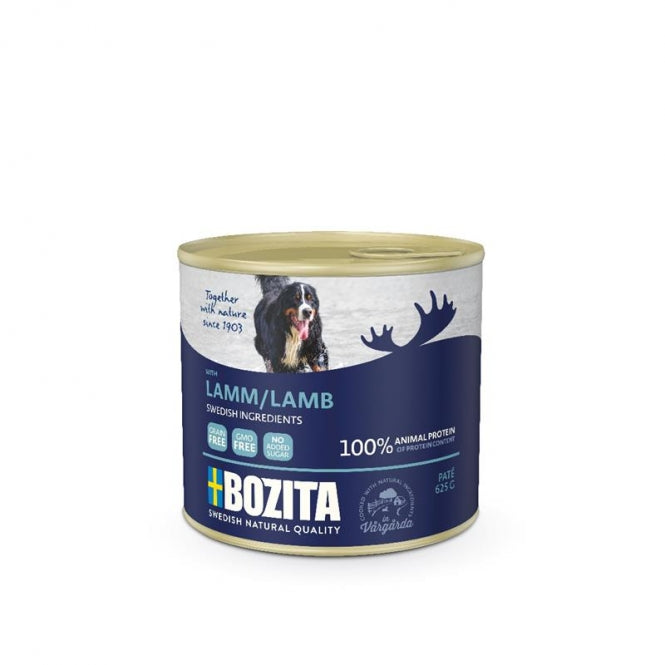 Bozita Bozita Dog Dose Pate Lamm 625g – Vorderansicht