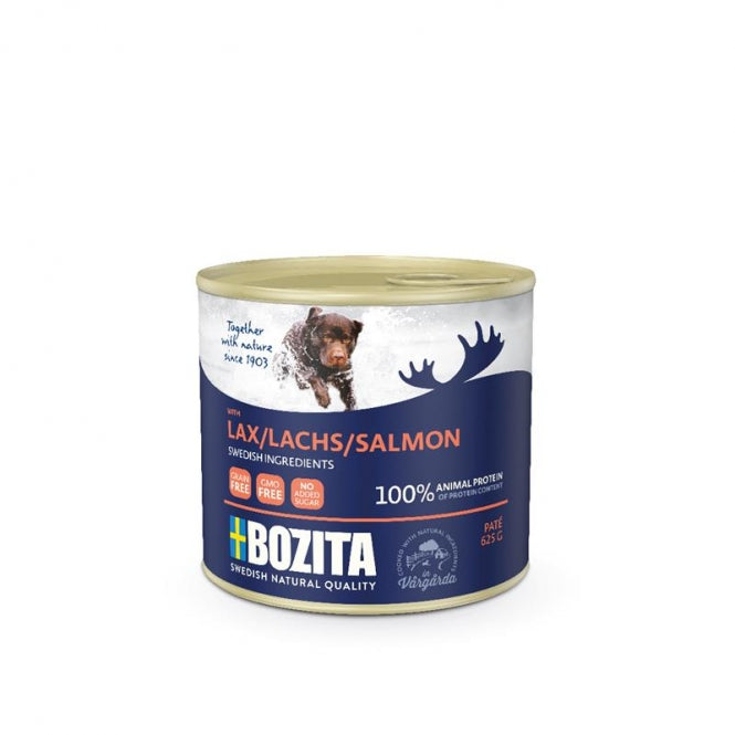 Bozita Bozita Dog Dose Pate Lachs 625g – Vorderansicht