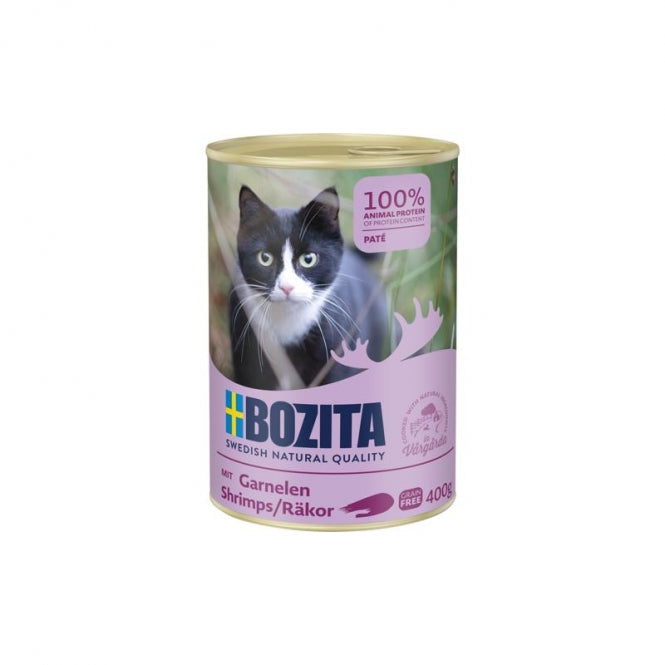Bozita Bozita Cat Dose Garnelen 400g – Vorderansicht