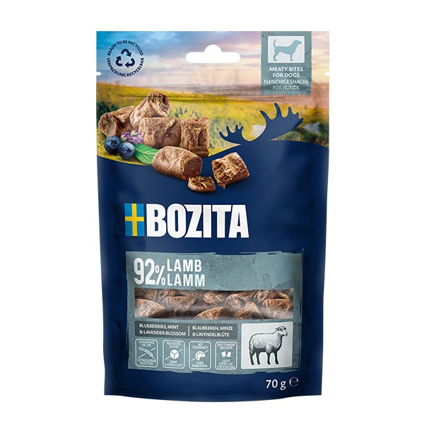 Bozita Bozita Dog Snack Meaty Bites Lamm 70g – Vorderansicht