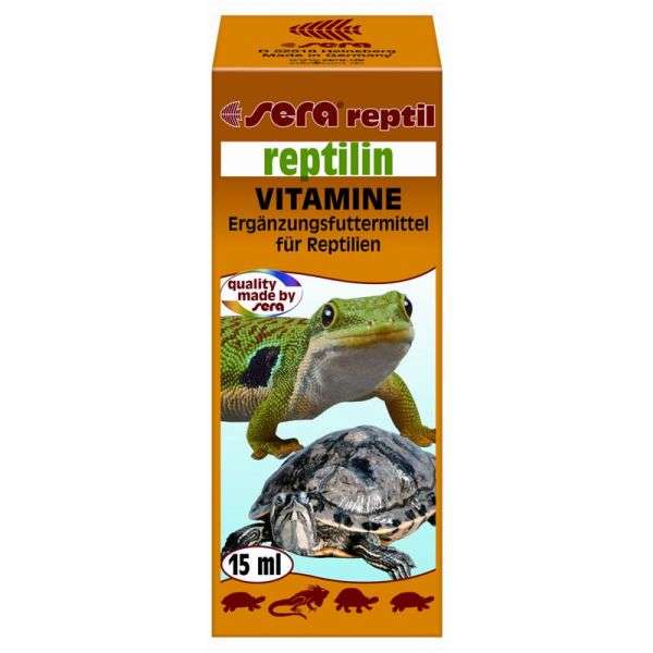 Sera sera reptilin 15 ml – Vorderansicht