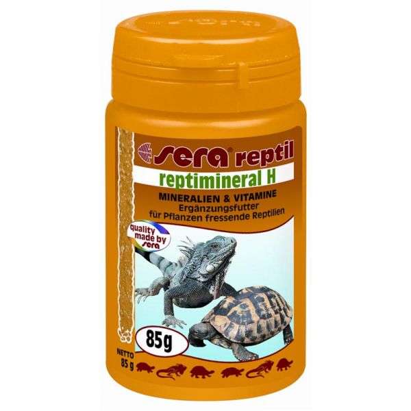Sera Sera Reptimineral H (Herbivore) 100ml – Vorderansicht
