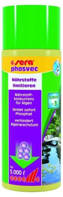 Sera Sera pond phosvec 500ml – Vorderansicht