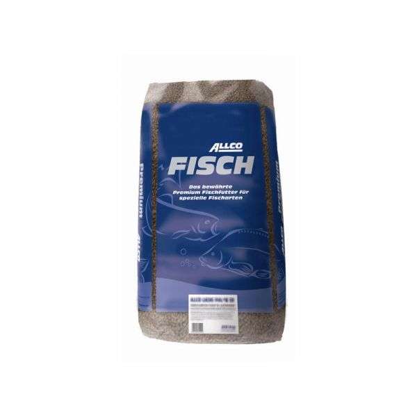Allco Fisch Allco F 42 / 14 EX - 4,5mm Forellenfutter für Aufzucht und Mast 25kg – Vorderansicht