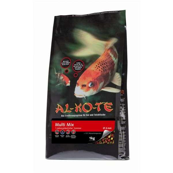 Allco Fisch AL-KO-TE Multi Mix 6 mm - 3 kg – Vorderansicht