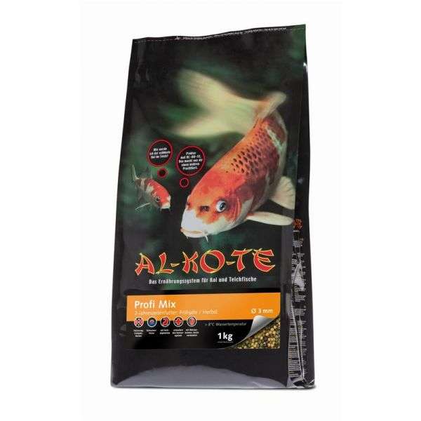 Allco Fisch AL-KO-TE Profi-Mix 3mm - 3 kg – Vorderansicht