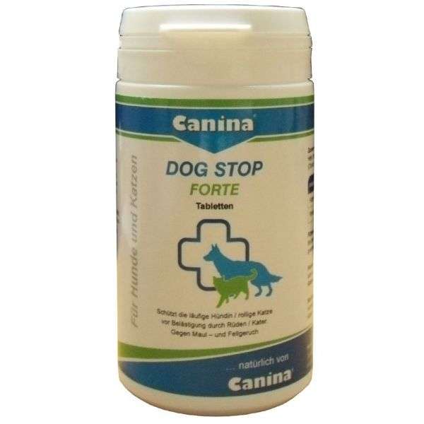 Canina Pharma Canina Pharma Dog-Stop Forte Tabletten 60 Stück – Vorderansicht